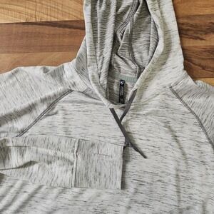 Kuhl Vara Hoodie Womens‎ XL Gray Heathered Thumbhole Long Sleeve Pullover
